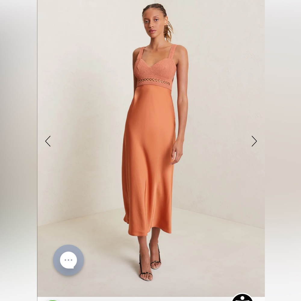 ALC v neck maxi dress USA small
